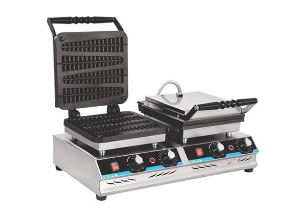 çiftli çubuk Waffle Makinası