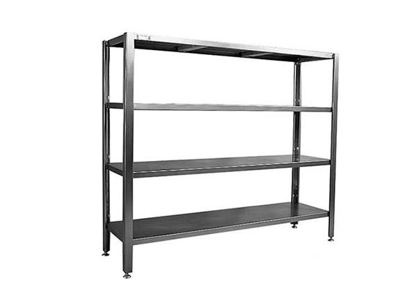 İSTİF RAFI 4 PASLANMAZ DÜZ RAFLI