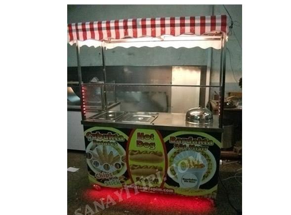 Çubukta Patates + Bardakta Mısır + Hotdog