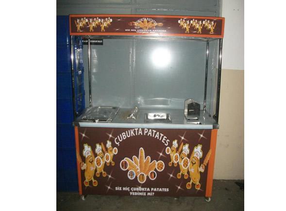 çubukta patates standı