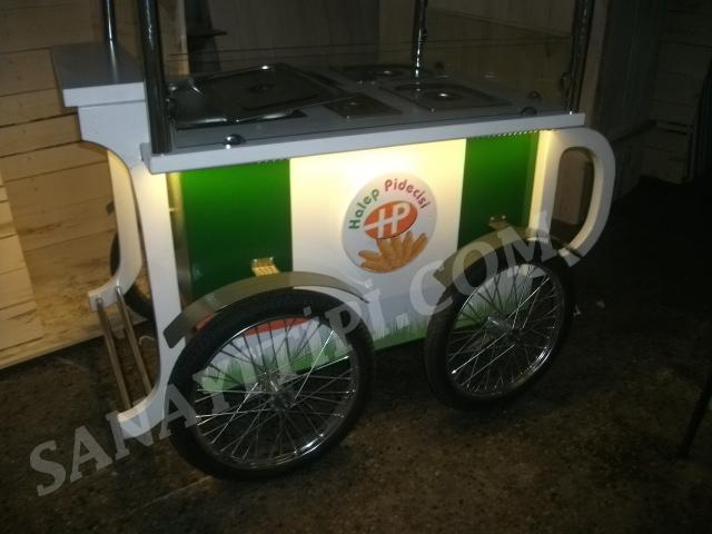 Özel Mobilya Cilalı Çubukta Patates Standı