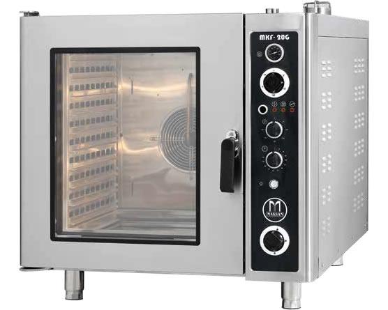 10 Tepsili Gastromik Gazlı Konveksiyonlu Fırın