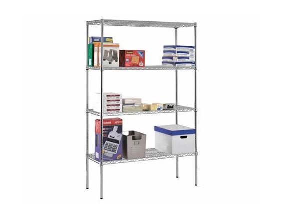 120x60x180 cm Krom Kaplı İstif Rafı Etejer