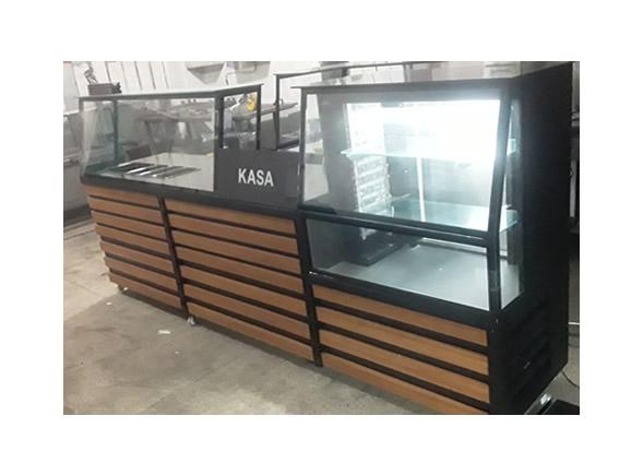 150 cm soğutmalı çiğ köfte dolabı takımı