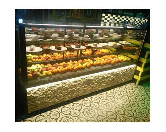 250 cm Pasta Teşhir Dolabı