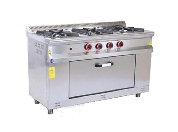 3 Gözlü Doğalgazlı Kuzine Fırınlı Ocak