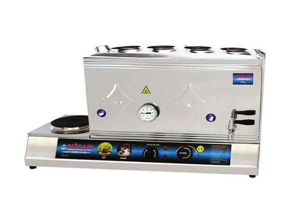 4 Demliklik 60 Lt Paslanmaz Elektrikli Çay Kazanı Pleytli