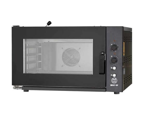 4 Tepsili Buharlı Konveksiyonel Fırın