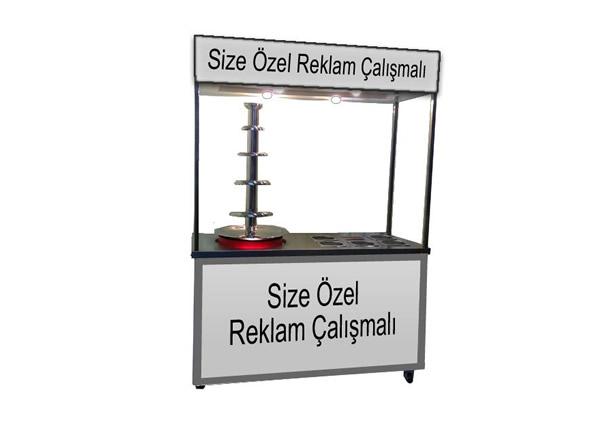 5 Çanaklı Çikolata Şelalesi Standı