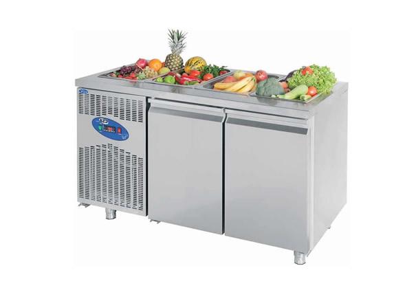 700 Seri 2 Kapılı Panli Counter Type Refrigerator