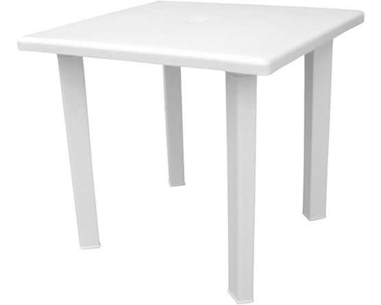 80x80cm Plastik Masa