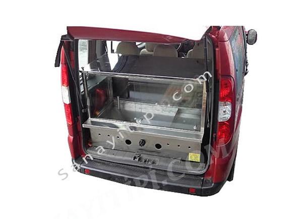 Araç içi Pilav (Araç Arkası Pilav)  Tezgahı