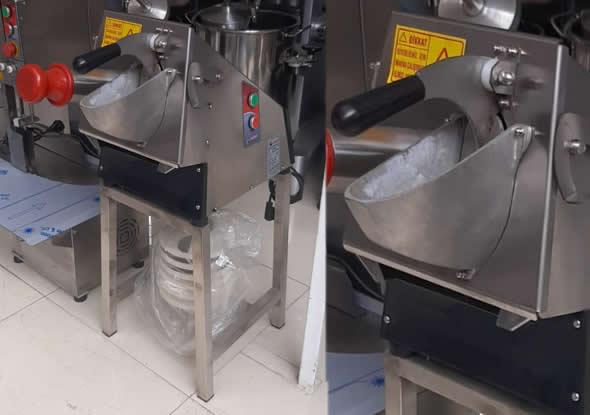 Ayaklı Sebze Doğrama Makinası