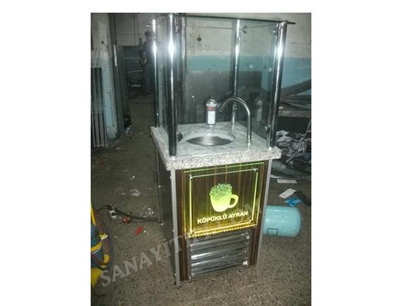 Ayran Makinesi Granitli  Sarı Ledli