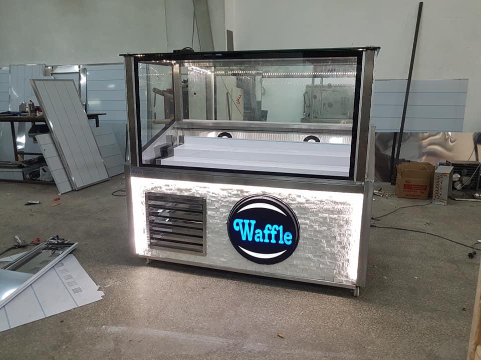 Dekorlu Waffle Buzdolabı