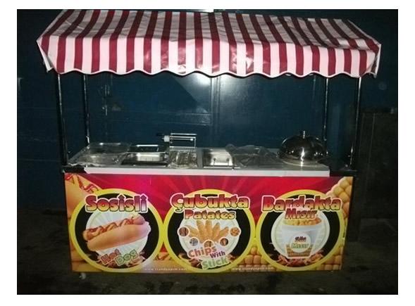 Hotdog + Bardakta Mısır + Çubukta Patates