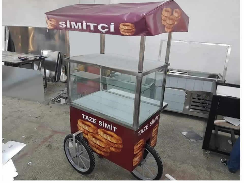Kampanya Tenteli Simit Arabası
