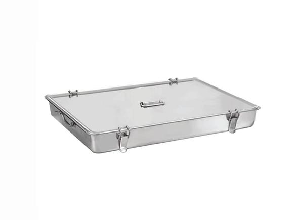 Kapaklı Çelik Fırın Tepsisi