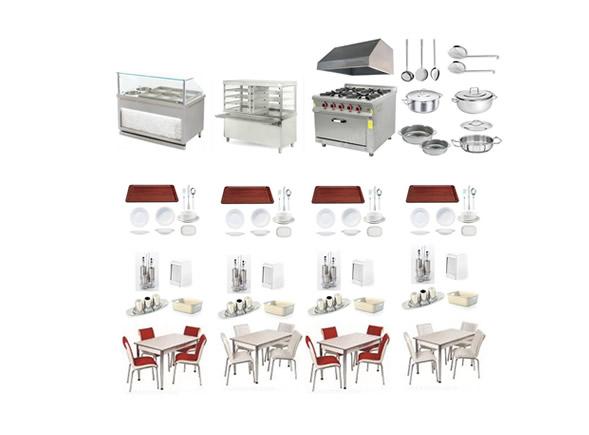 Lokanta Malzemeleri Dükkan Kurulum Ekipmanları Paketi