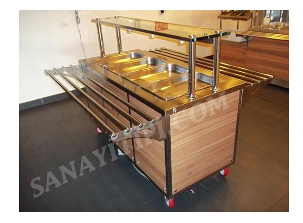 Mobilyalı Meze Salata Teşhir Dolabı