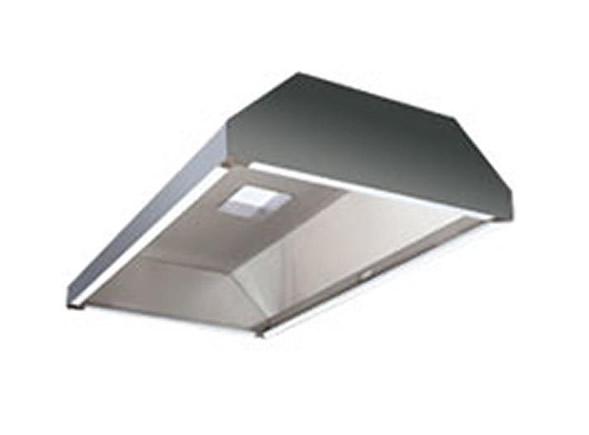 Stainless Steel Orta Type Filtersiz Hood 150x150x50 cm