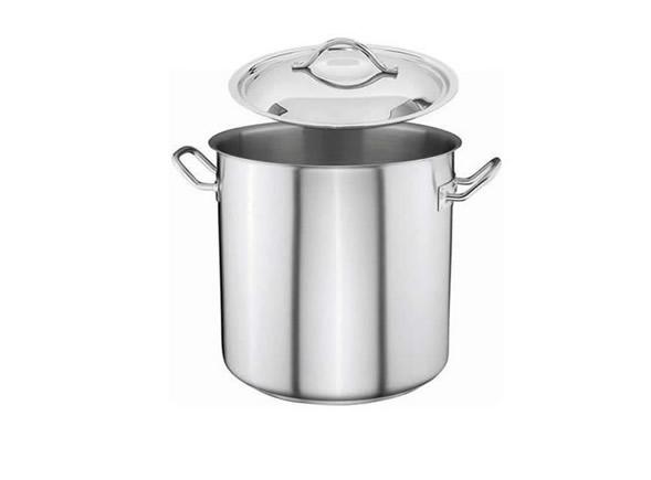 Paslanmaz çelik Silindirik Tencere 60x25