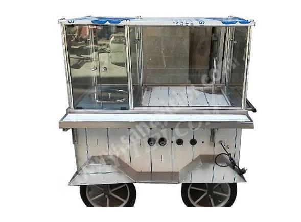 Paslanmaz Pilav Çorba Arabası