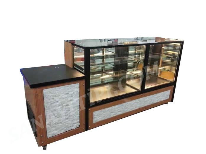 Pasta Notr Teşhir kasa  Dolabı