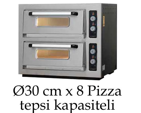 Pizza Fırını Çift Katlı Orta Boy 502