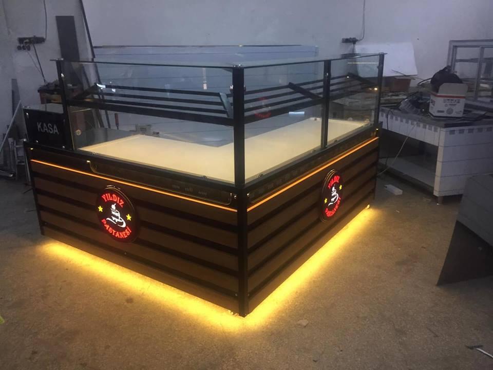 Poğaça Börek Teşhir Counterı