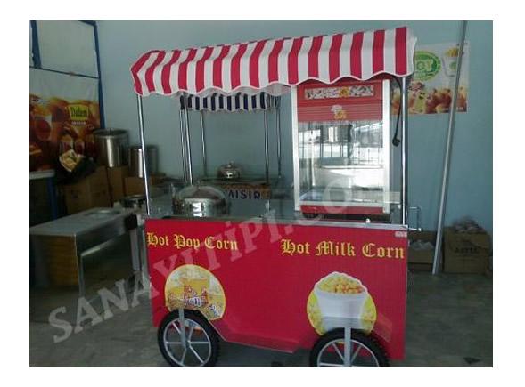 Popcorn Bardakta Mısır Arabası