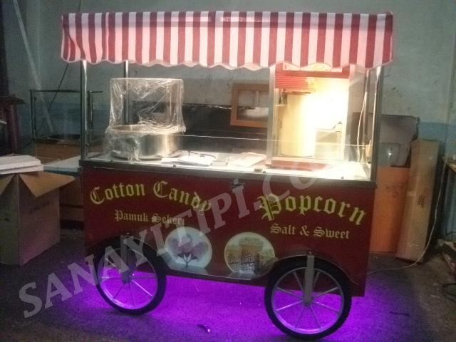 Popcorn  Pamuk şeker Arabası
