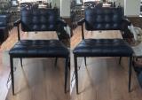Black Leather Chair - Thumbnail 2