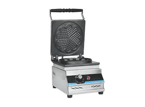 Tekli çiçek Waffle Makinası