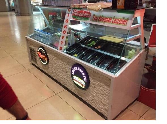 Waffle Soğuk Sandviç Kumpir Dolabı