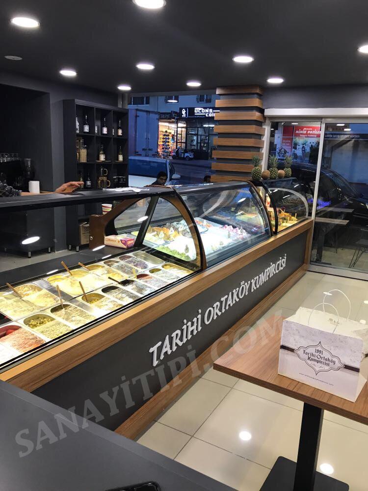 waffle ve kumpir dolabı