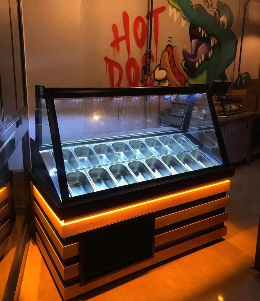 Yatık Kumpir Dolabı