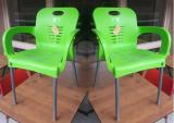 Green  Paris Plastic Chair - Thumbnail 2